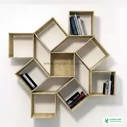 Wall Bookshelf Design - Wooden Bookshelf Design Pictures - Bookshelf Design Pictures - Steel Bookshelf Design Photos - bookshelf design - NeotericIT.com - Image no 16