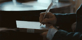 Writing notes gif