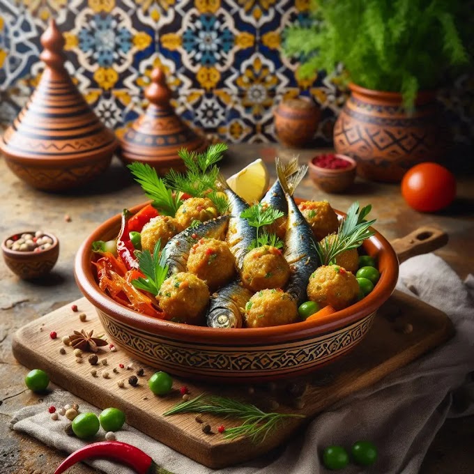 Sardine Balls Tajine