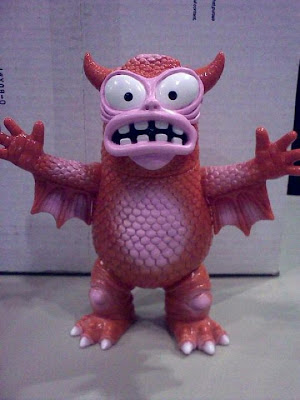 New York Comic-Con 2010 Exclusive Mystery Red Painted Real Fighting Greasebat by Jeff Lamm