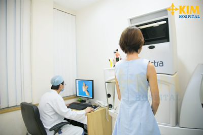 Công nghệ vectra 3D tại bệnh viện KIM cho phép khách hàng biết được dáng mũi sau phẫu thuật