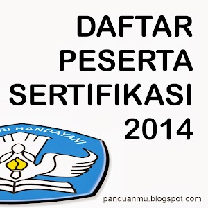 Peserta Sertifikasi Guru tahun 2014