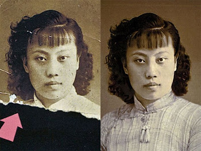 Photoshop Restorations of Old Photos Seen On lolpicturegallery.blogspot.com