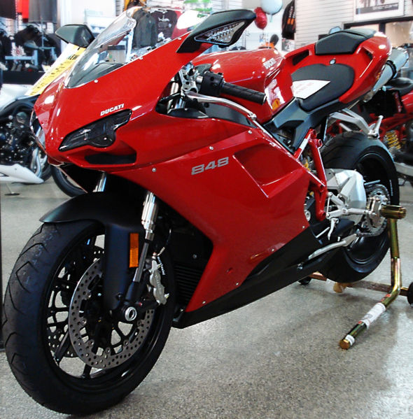 Motor Ducati 848