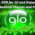 Get Glo Bis 3Gb of 1k on your Android Device