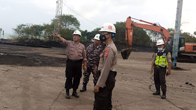 Pengamanan dan Patroli Rutin Ditpamobvit Polda Banten di PLTU Suralaya PGU