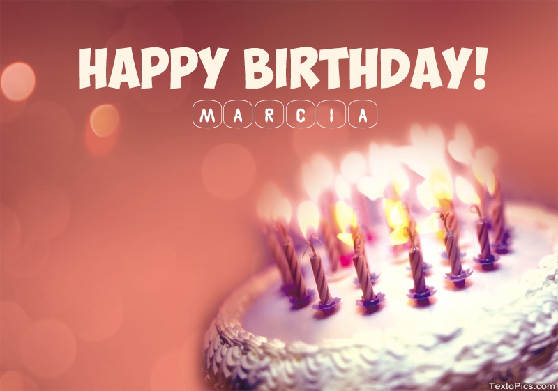 happy birthday marcia images