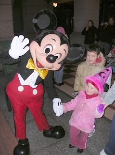 Mickey Mouse and Top Ender at Disney Land Paris 2007