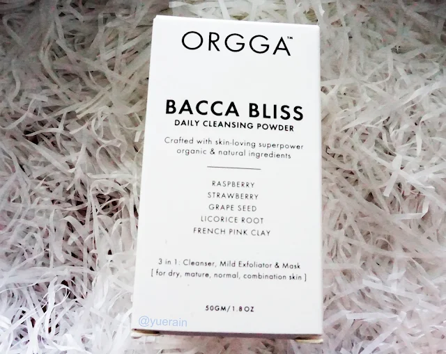 Orgga Bacca Bliss Daily Cleansing Powder