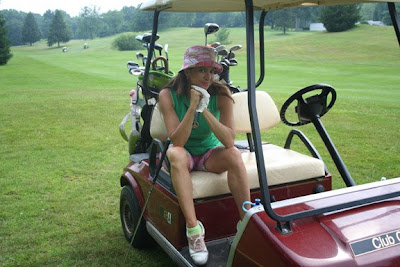 golf girl delineation