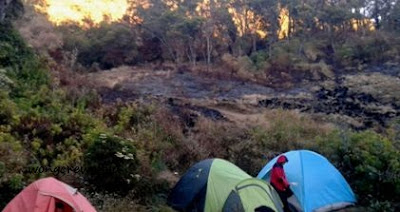 tempat ngecamp di gunung butak