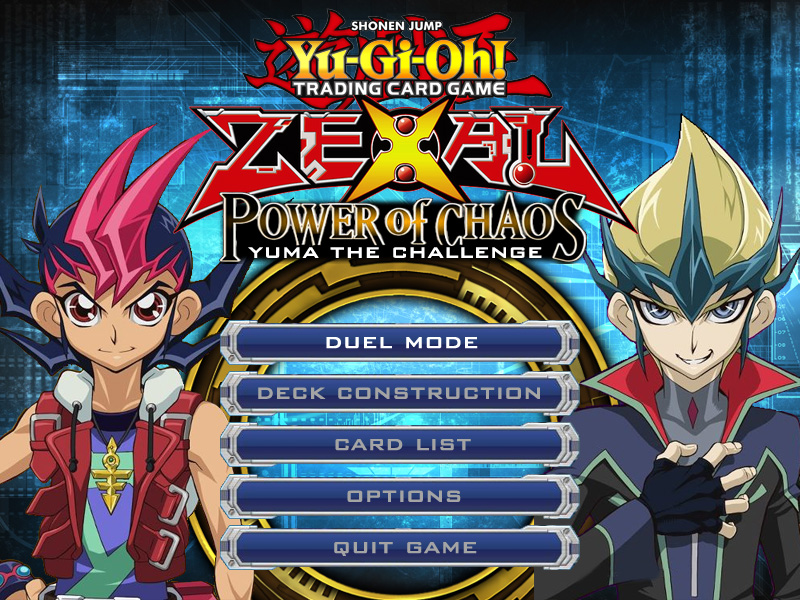 ... Gi-Oh! Mods: Yu-Gi-0h! ZEXAL - Power of Chaos Mod by RistaR87 (PC Game