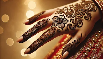 বিয়ের-নতুন-মেহেদী-ডিজাইন-গর্জিয়াস