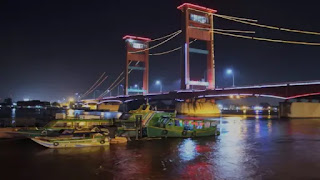 jembatan ampera kota palembang