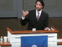 Rabbi Baruch HaLevi of Swampscott's Congregation Shirat Hayam, lectures at Christian liberal arts university Gordon College.