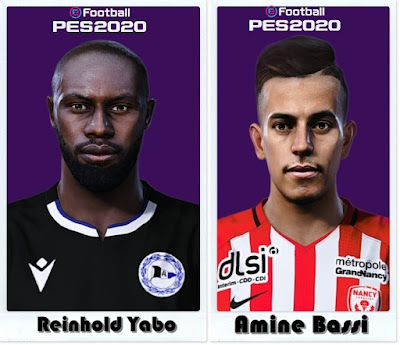 PES 2021 Faces Amine Bassi & Reinhold Yabo by Shaft