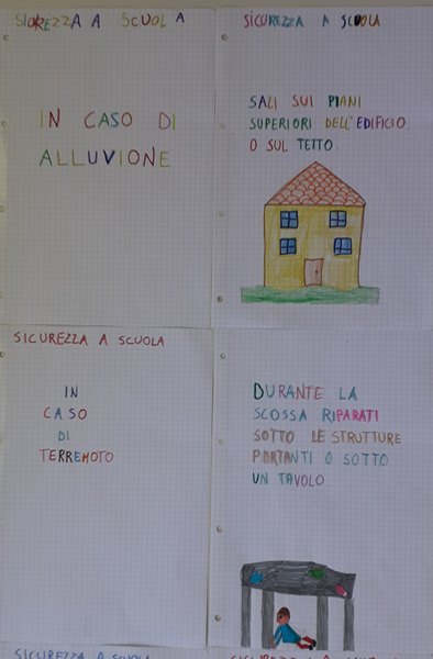 LA SICUREZZA A SCUOLA - Classe I A PRIMARIA AMBROSINI