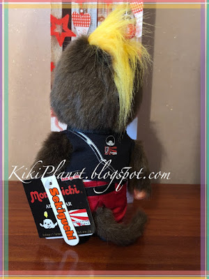 kiki monchhichi dj air guitar champion standing boy sekiguchi