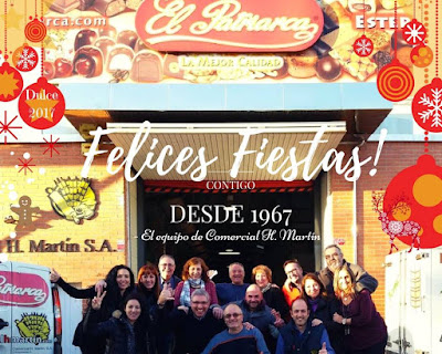 Felices Fiestas 2016-17 - Comercial H Martín - Dulces El Patriarca BCN