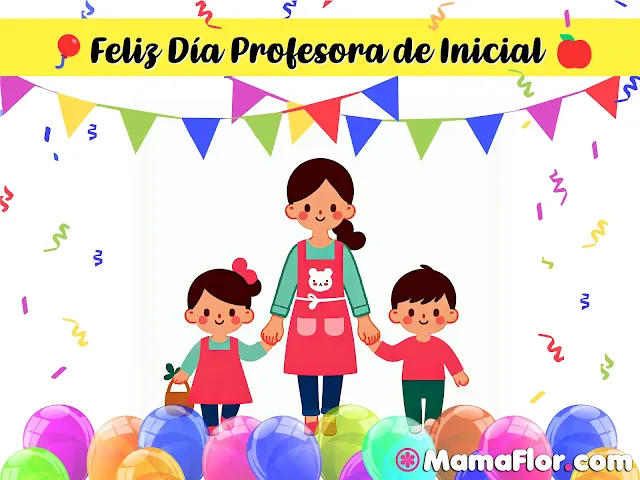 Feliz Día de la Profesora de Inicial