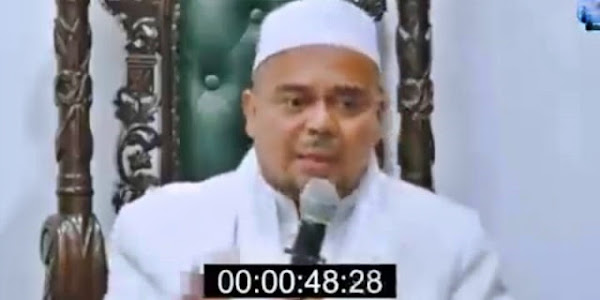 Habib Rizieq: Dengan Hak Apa Ada Manusia Begitu Sombong Mengatakan Islam Sebagai Pendatang?