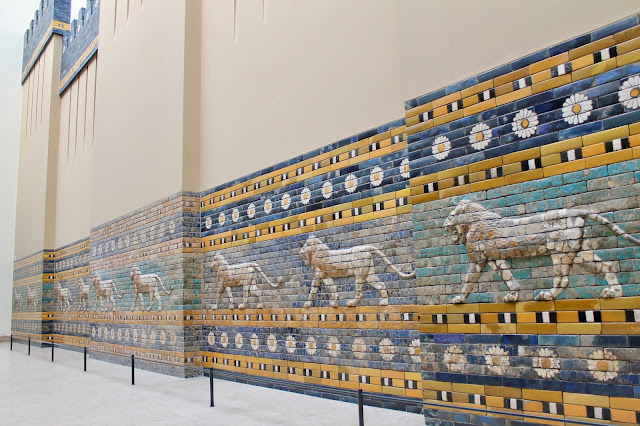 Main attraction at the Pergamon Museum on museum island in Berlin germany 