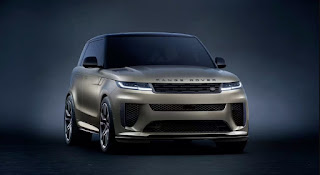 range rover sport front side in gray clour