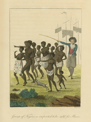 Group of Negros, as imported to be sold for Slaves