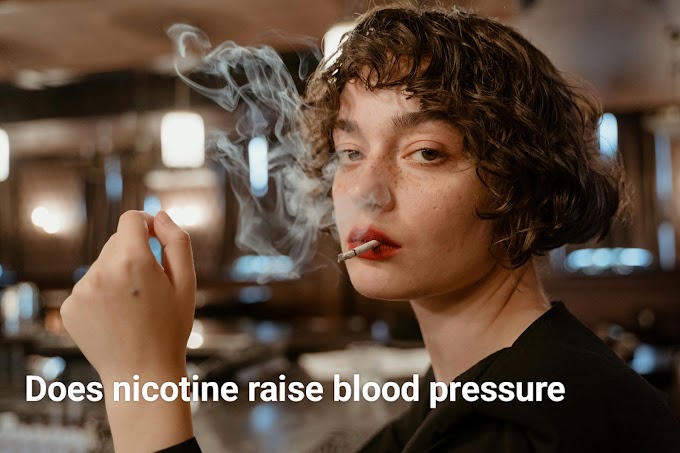 Does nicotine raise blood pressure