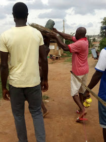 Photos: Man Stripped N3ked After He Was Caught Stealing From Church