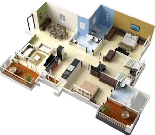 Desain Rumah Minimalis 3 Kamar