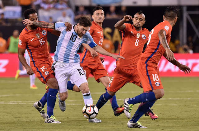 Argentina y Chile en Copa América Centenario, 26 de junio de 2016