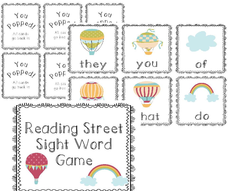 http://www.teacherspayteachers.com/Product/Reading-Street-Kinder-Sight-Word-Game-1166558