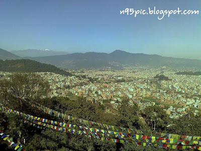 view of kathmandu from swayambhunath,view of kathmandu city,different look of city