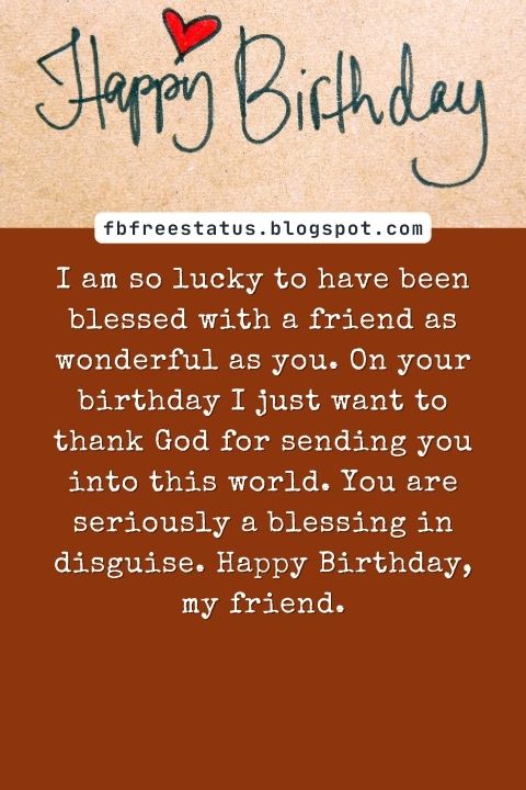 Birthday Wishes For Friends