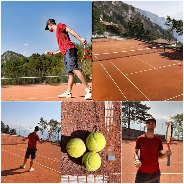 hotel le balze campi da tennis lago di garda