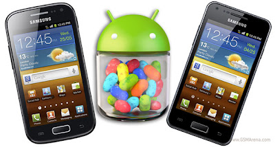 Samsung Galaxy S Advance dan Ace 2 Akan Dapat Update Jelly Bean 4.1