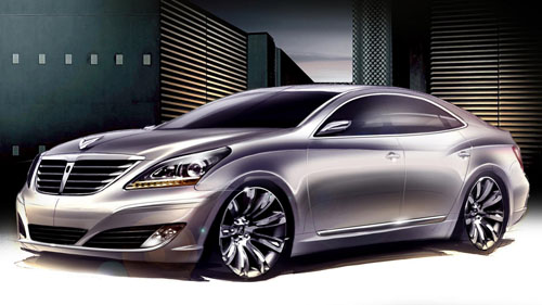 Hyundai surprised the automotive world when displayed the 2010 Hyundai Equus 