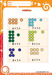 SOAL LATIHAN MATEMATIKA PENJUMLAHAN UNTUK ANAK USIA DINI 