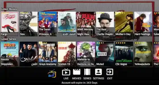 التطبيق الاسطورى BLUE 4K لمشاهدة القنوات الرياضية والعربية المشفرة والافلام والمسلسلات