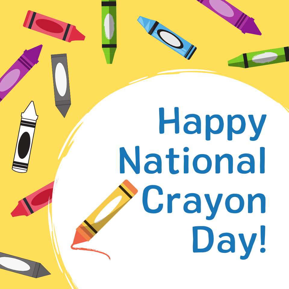 National Crayon Day Wishes Awesome Images, Pictures, Photos, Wallpapers