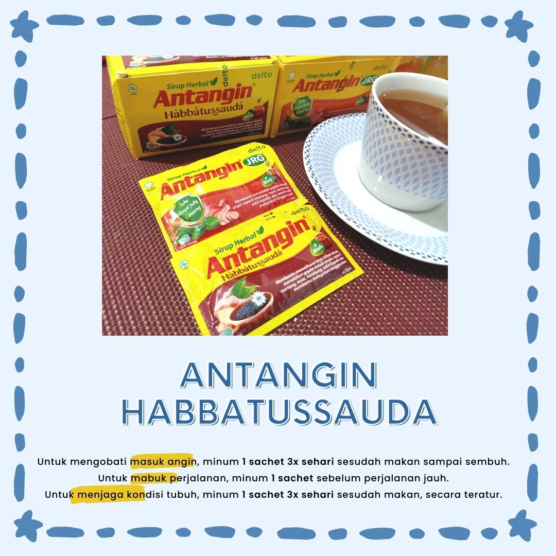 Cara Penyajian Produk Antangin