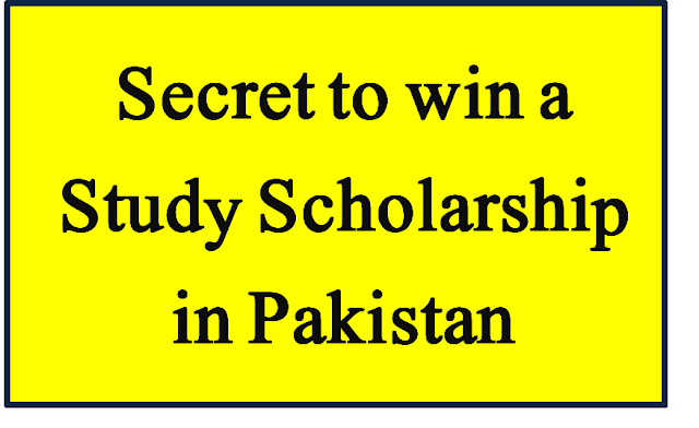 Tips and Tricks for Getting Study Scholarship in Pakistan.