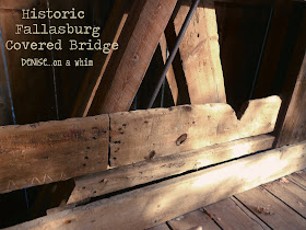 covered bridge, fall colors, historic Lowell