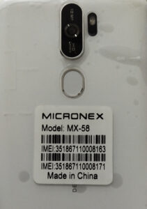Micronex Mx-58 Flash File Fix ROM