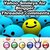 Yahoo smileys for Blogger Threaded Comments