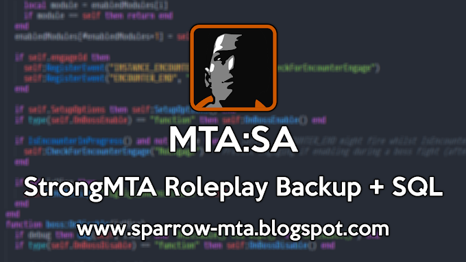 MTA:SA StrongMTA Roleplay Backup + SQL