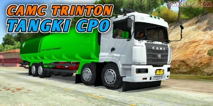 mod truck camc trinton tangki cpo