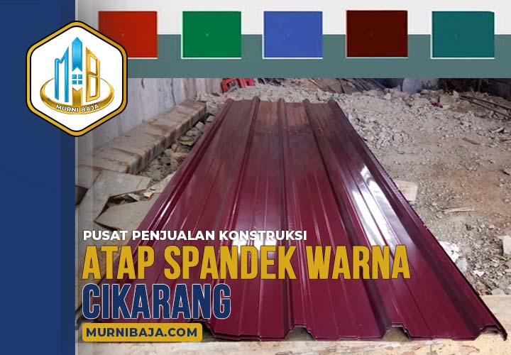 Jual Atap Spandek Warna di Cikarang