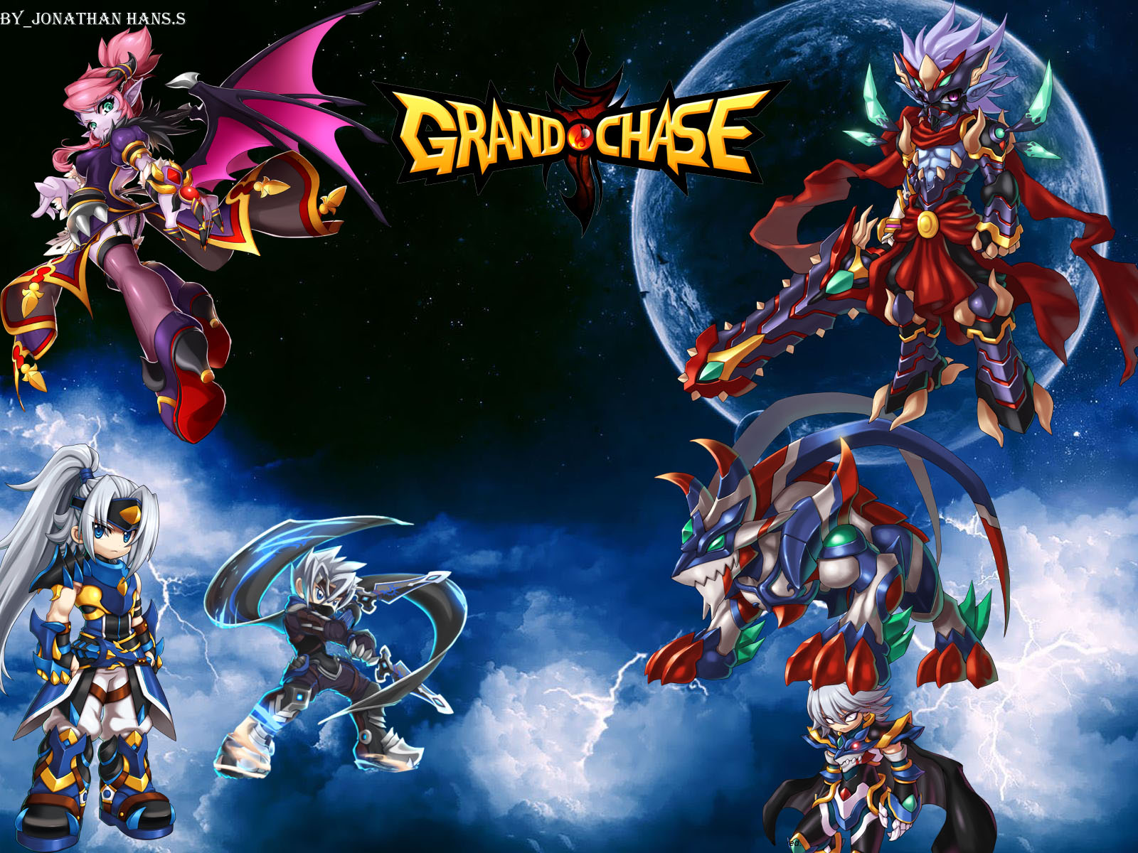 Games Blogger: Grand Chase Wallpaper